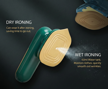 Mini Portable Garment Steamer & Travel Iron