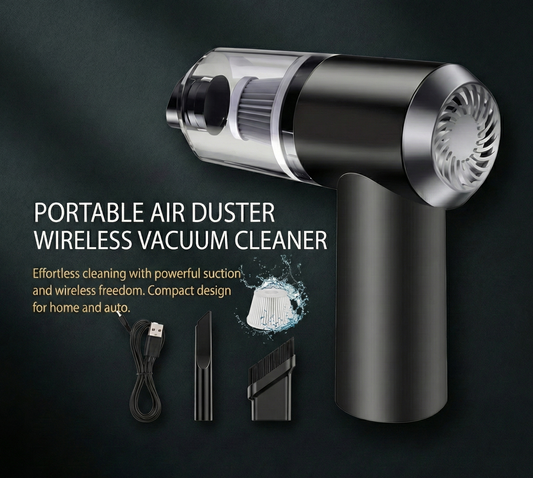 Portable Air Duster Wireless Vacuum Cleaner