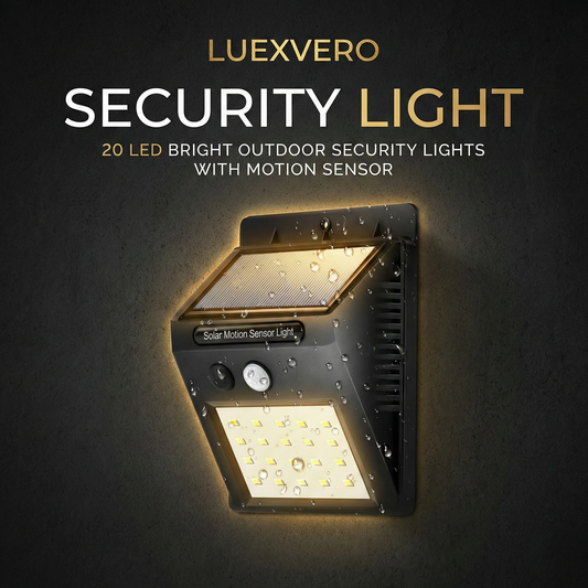 Security Light- 20 LED Bright Outdoor Security Lights with Motion Sensor